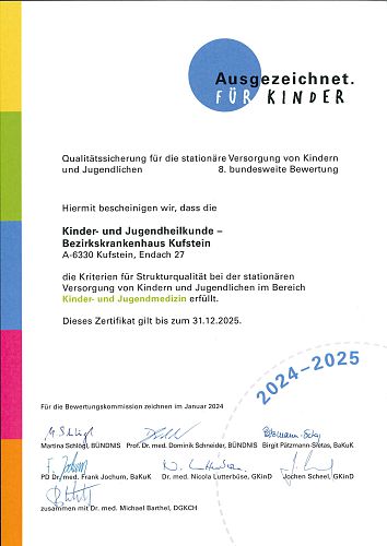 Ausgezeichnet. FÜR KINDER