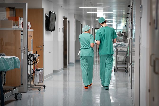 kurz vor der Operation